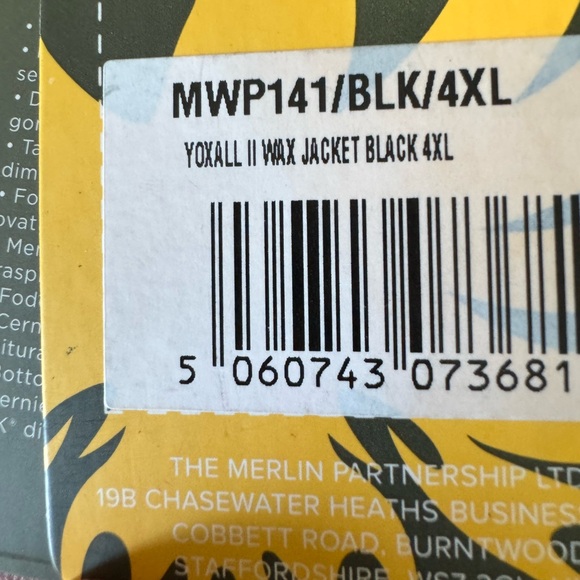 Merlin Yoxall ll Wax Riding Jacket - Picture 7 of 8